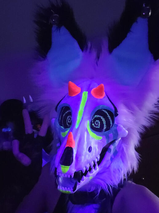 πΉ Blitz β Fursuit Head (Front View)