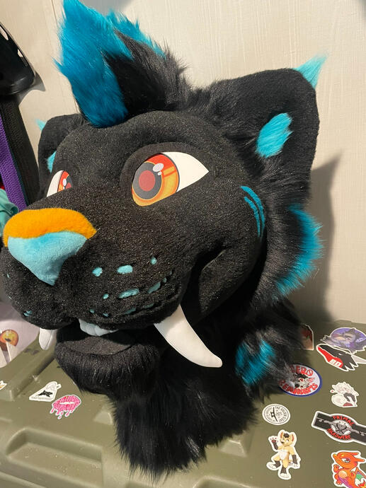 πΉ Astra β Fursuit Head (Side View)