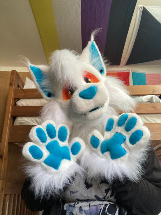 🔹 Rexon - Partial Fursuit - Front Display