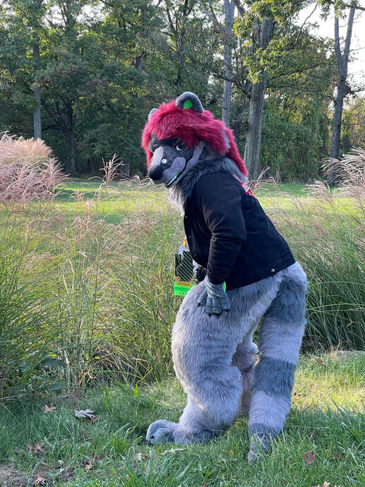 🔹Tiber - Full Body Fursuit - Side Visual