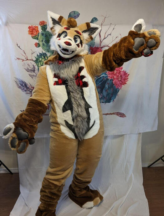 πΉ Rexon - Full - body Fursuit - Front Visual