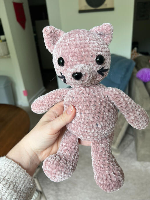 🔹 Snuggle - Custom Plushie - Front Display